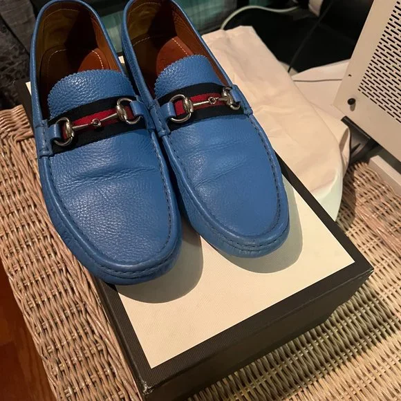 GUCCI AUTHENTIC | Shoes | Gucci Loader Bluesize Is 15 | Poshmark display picture 1